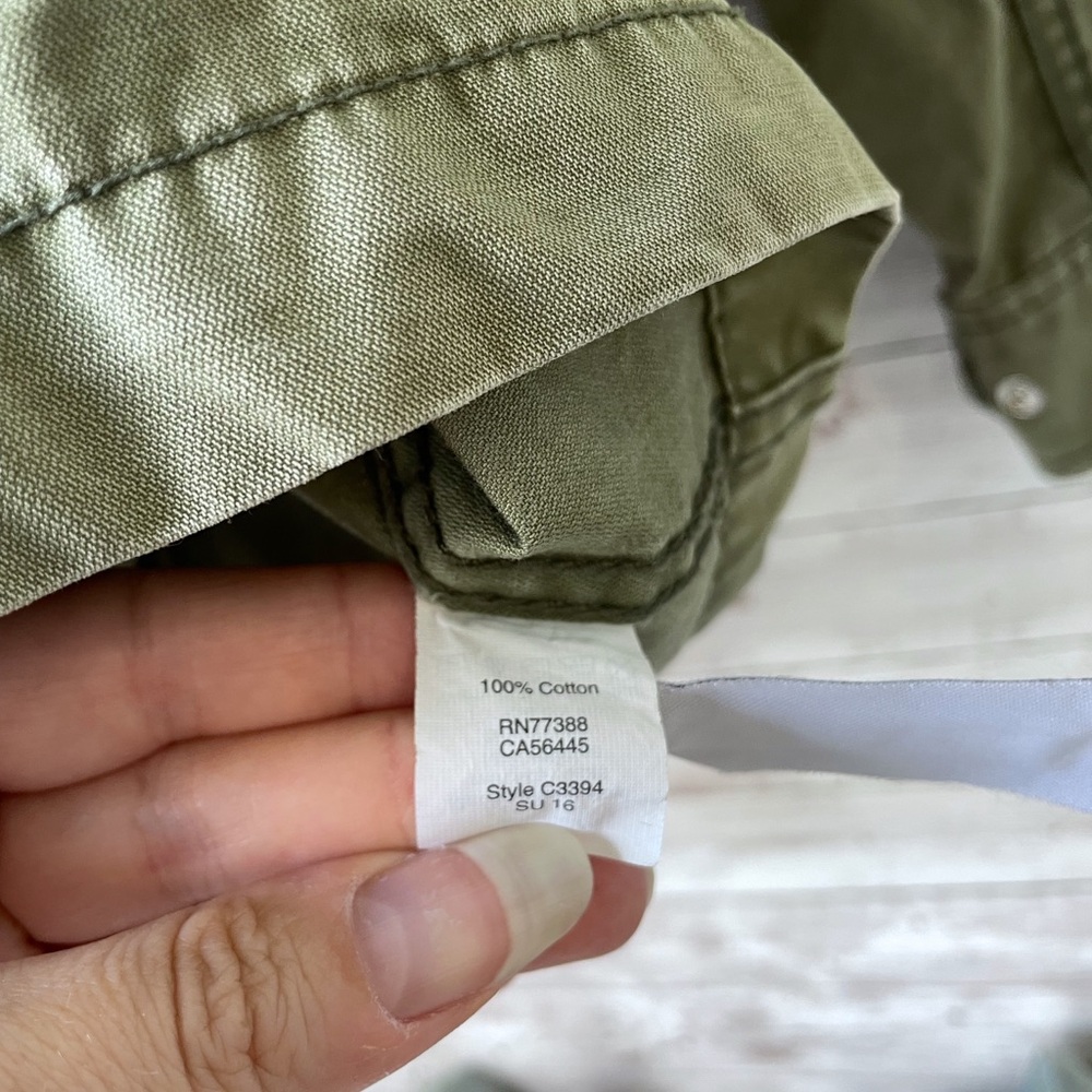 Madewell | Fleet Jacket Medium Olive Military Green - Picture 5 of 9